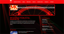 Desktop Screenshot of mkimpressions.net